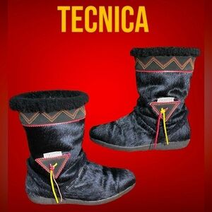 TECNICA Vintage Italian Après Ski Boots
8.5 | Real Fur/ Shearling Lined  EUC!